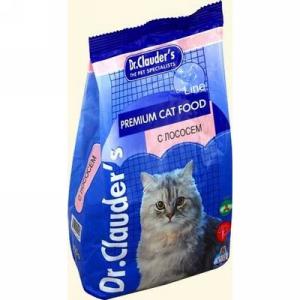 Dr.CLAUDER:> Корм для кошек Dr.Clauder's с лососем для взрослых кошек сухой 15кг .В зоомагазине ЗооОстров товары производителя Dr.CLAUDER (Дк.КЛАУДЕР) Германия. Доставка.