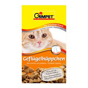 Gimpet:> Витамины Gimpet Der knackige snack, geflugelhappchen кусочки с домашней птицей для очистки зубов для кошек 100г .В зоомагазине ЗооОстров товары производителя GIMBORN (ГИМБОРН) Германия. Доставка.