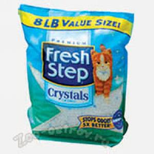 FRESH STEP:> Наполнитель для туалета Fresh Step Crystals силикагель 1.81кг .В зоомагазине ЗооОстров товары производителя FRESH STEP (ФРЕШ СТЕП) США. Доставка.