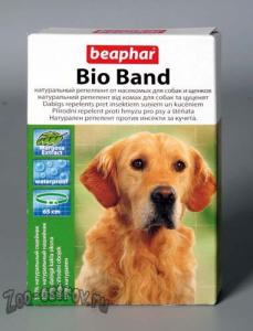 BEAPHAR:> Ошейник от блох Beaphar Bio Band для собак .В зоомагазине ЗооОстров товары производителя BEAPHAR (БЕАФАР) Голландия. Доставка.