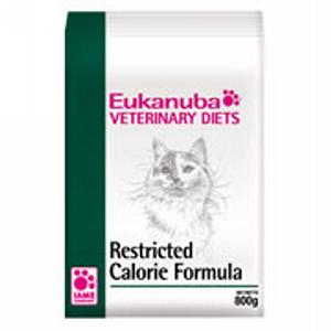 EUKANUBA:> Лечебный корм для кошек Eukanuba Restricted Calorie лечебный для кошек сухой 1,5кг .В зоомагазине ЗооОстров товары производителя EUKANUBA (ЭУКАНУБА) Голландия. Доставка.