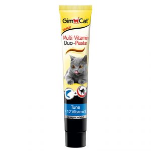 GimCAT:> Паста Gimcat multi-vitamin-duo-paste тунец + 12 витаминов для кошек 50г .В зоомагазине ЗооОстров товары производителя GIMBORN (ГИМБОРН) Германия. Доставка.