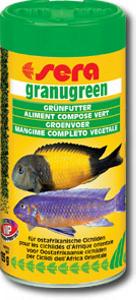 SERA:> Корм для рыб Sera Granugreen для растительноядных цихлид, гранулы 20гр .В зоомагазине ЗооОстров товары производителя SERA (СЕРА) Германия. Доставка.