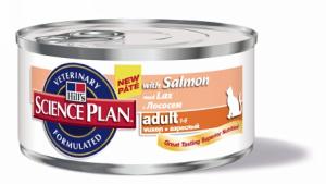 HILL`S:> Корм для кошек HILL's Adult Salmon 4535 с лососем для взрослых кошек консервы 85гр .В зоомагазине ЗооОстров товары производителя HILL`S (ХИЛЛс) Голландия,США. Доставка.