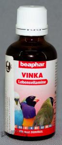 BEAPHAR:> Витамины для птиц Beaphar Vinka для укрепления иммунитета 50мл .В зоомагазине ЗооОстров товары производителя BEAPHAR (БЕАФАР) Голландия. Доставка.