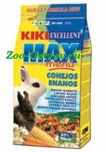 KIKI:> Корм Kiki Excellent для декоративных кроликов 1кг 30508 .В зоомагазине ЗооОстров товары производителя KIKI (КИКИ) Испания. Доставка.