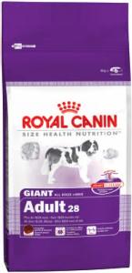 ROYAL CANIN:> Корм для собак Royal Canin Giant Adult 28 для собак очень крупных пород (>45кг) сухой .В зоомагазине ЗооОстров товары производителя ROYAL CANIN (РОЯЛ КАНИН) ЕС,Россия. Доставка.