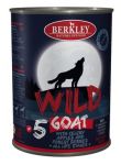 Корм для собак Berkley WILD Коза с сельдереем, яблоками и лесными ягодами №5 консервы 400г