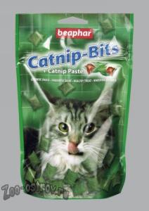 BEAPHAR:> Подушечки Beaphar Catnip-Bits для кошек c кошачьей мятой  150г .В зоомагазине ЗооОстров товары производителя BEAPHAR (БЕАФАР) Голландия. Доставка.
