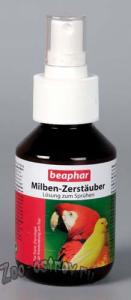 BEAPHAR:> Антипаразитарный спрей для птиц Beaphar Milben-Zerstauber 100мл .В зоомагазине ЗооОстров товары производителя BEAPHAR (БЕАФАР) Голландия. Доставка.
