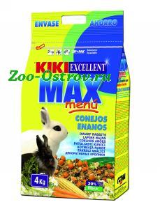 KIKI:> Корм Kiki Excellent для декоративных кроликов 4кг 30514 .В зоомагазине ЗооОстров товары производителя KIKI (КИКИ) Испания. Доставка.