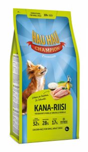 Hau Hau:> Корм для собак Hau-Hau Champion Chicken- Rice Small Dog курица-рис для мелких пород сухой .В зоомагазине ЗооОстров товары производителя Hau Hau (Хау-Хау) Финляндия. Доставка.