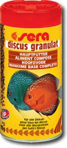 SERA:> Корм для рыб Sera Discus Granulat для дискусов и привередливых рыб, гранулы 100мл .В зоомагазине ЗооОстров товары производителя SERA (СЕРА) Германия. Доставка.