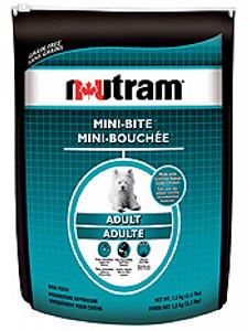 Nutram:>Корм для собак Nutram Adult Dog Mini Bite для взрослых собак мелких пород сухой 0.8кг. В зоомагазине ЗооОстров товары производителя Nutram (Нутрам) Канада. Доставка.