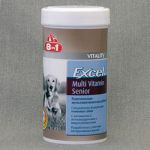 Мультивитаминная добавка для собак старше 5 лет 8in1 Excel multivitamin senior 70тб
