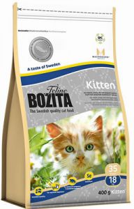 BOZITA:> Корм для кошек Bozita Kitten для котят, беременных и кормящих сухой 10кг .В зоомагазине ЗооОстров товары производителя BOZITA (БОЗИТА) Швеция. Доставка.