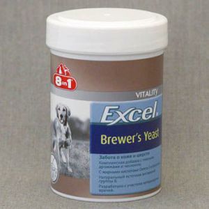 8in1:> 108603 8in1 Excel brewer`s yeast 260табл. комплексная добавка д/собак с чесноком и пивными дрожжами. .В зоомагазине ЗооОстров товары производителя 8in1(8в1) Германия. Доставка.