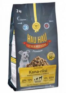 Hau Hau:> Корм для собак Hau-Hau Champion Chicken- Rice Adult dog курица с рисом для собак всех пород сухой 2 кг .В зоомагазине ЗооОстров товары производителя Hau Hau (Хау-Хау) Финляндия. Доставка.