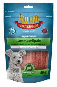 Hau Hau:> Лакомство для собак Hau-Hau Champion Lamb slice ломтики из баранины 80 г .В зоомагазине ЗооОстров товары производителя Hau Hau (Хау-Хау) Финляндия. Доставка.