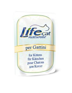 LifeCat:> Корм для котят LifeCat  kitten цыпленок в желе консервы(пауч) 70г .В зоомагазине ЗооОстров товары производителя Life Petcare (Италия). Доставка.