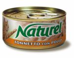 Корм для кошек Naturel Tuna with chicken тунец с курицей в желе консервы 70г