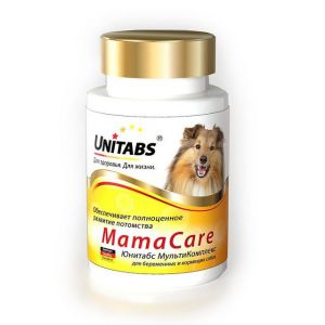 Unitabs:> Витаминно-минеральный комплекс для собак Unitabs MamaCare с витамином B9 для беременных 100тб .В зоомагазине ЗооОстров товары производителя Экопром (Россия). Доставка.