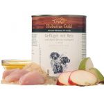 Корм для собак Hubertus Gold мясо птицы с рисом, яблоками и грушей консервы 800г
