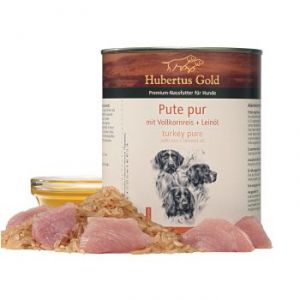 Hubertus Gold:> Корм для собак Hubertus Gold пюре из индейки с рисом консервы 800г .В зоомагазине ЗооОстров товары производителя Hubertus Gold(Хубертус Голд) Германия. Доставка.