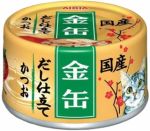 Корм для кошек Aixia  Kin-Can Dashi полосатый тунец консервы 70г 