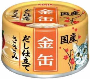 AIXIA:> Корм для кошек Aixia  Kin-Can Dashi куриное филе консервы 70г  .В зоомагазине ЗооОстров товары производителя AIXIA (Япония). Доставка.