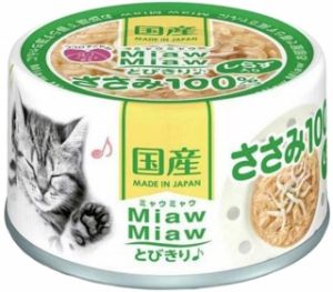 AIXIA:> Корм для кошек Aixia  MiawMiaw Tobikiri куриное филе и ширасу консервы 60г  .В зоомагазине ЗооОстров товары производителя AIXIA (Япония). Доставка.