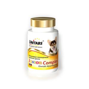 Unitabs:> Витаминно-минеральный комплекс Unitabs JuniorComplex с витамином B9 100тб .В зоомагазине ЗооОстров товары производителя Экопром (Россия). Доставка.