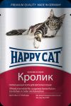 Консервы для кошек Happy Cat кролик 100г