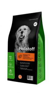 Holistoff:> Корм для собак Holistoff лосось и рис для взрослых собак и щенков средних и мелких пород 2кг .В зоомагазине ЗооОстров товары производителя Holistoff (Холистофф) Россия. Доставка.