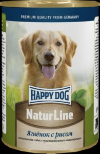 Happy Dog:> Консервы для собак Happy Dog Ягненок с рисом  400г  .В зоомагазине ЗооОстров товары производителя Happy Dog(Хэппи Дог). Доставка.