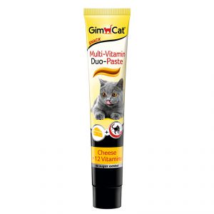 GimCAT:> Паста Gimcat multi-vitamin-duo-paste сыр + 12 витаминов для кошек 50г .В зоомагазине ЗооОстров товары производителя GIMBORN (ГИМБОРН) Германия. Доставка.
