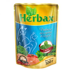 Herbax:> Корм для кошек Herbax. В зоомагазине ЗооОстров товары производителя Herbax. Доставка.