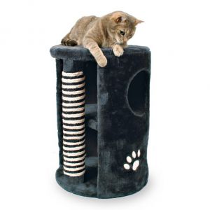 TRIXIE:> Домик для кошки Башня с когтеточкой  41*58 см Trixie арт. 4336 .В зоомагазине ЗооОстров товары производителя TRIXIE (ТРИКСИ) Германия. Доставка.