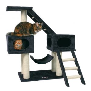 TRIXIE:> Домик Trixie Malaga для кошки антрацит, плюш, высота 109см 43947 .В зоомагазине ЗооОстров товары производителя TRIXIE (ТРИКСИ) Германия. Доставка.