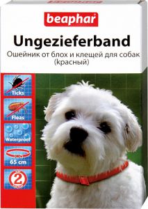 BEAPHAR:> Ошейник от блох и клещей Beaphar NEW DIAZ для собак красный 65см .В зоомагазине ЗооОстров товары производителя BEAPHAR (БЕАФАР) Голландия. Доставка.
