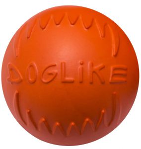 Doglike:> Игрушка для собак Doglike Мяч средний оранжевый ?85 мм .В зоомагазине ЗооОстров товары производителя Doglike (Доглайк) Россия. Доставка.