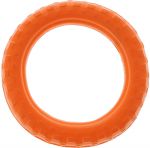 Игрушка для собак Doglike Шинка для колеса малая оранжевая диаметр 22см