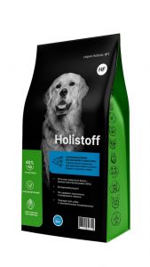 Holistoff:> Корм для собак Holistoff беззерновой белая рыба и овощи для взрослых собак и щенков средних и крупных пород 2кг .В зоомагазине ЗооОстров товары производителя Holistoff (Холистофф) Россия. Доставка.