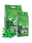 Наполнитель для туалета Van Cat Aloe Vera комкующийся (бентонит) с ароматом алое вера 5кг