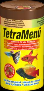 TETRA:> Корм для рыб Tetra Menu Food Mix 4 вида хлопьев, 100мл .В зоомагазине ЗооОстров товары производителя TETRA (ТЕТРА) Германия. Доставка.