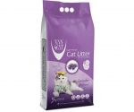 Наполнитель для туалета Van Cat Lavender комкующийся (бентонит) с ароматом лаванды 10кг 