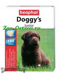 BEAPHAR:> Витаминизированное лакомство Beaphar Doggy’s Junior для щенков 150тб .В зоомагазине ЗооОстров товары производителя BEAPHAR (БЕАФАР) Голландия. Доставка.