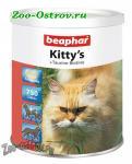 Лакомство Beaphar Kitty’s+Taurin+Biotin для кошек витаминизированное, с таурином и биотином 750 тб