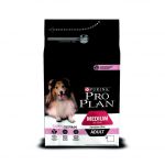 Корм для собак Pro Plan Adult MEDIUM Sensitive skin лосось-рис для взрослых собак средних пород сухой 7кг