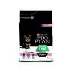 Корм для собак Pro Plan PUPPY  SMALL&MINI Sensitive skin лосось-рис для щенков мелких и карликовых пород сухой 0,7кг